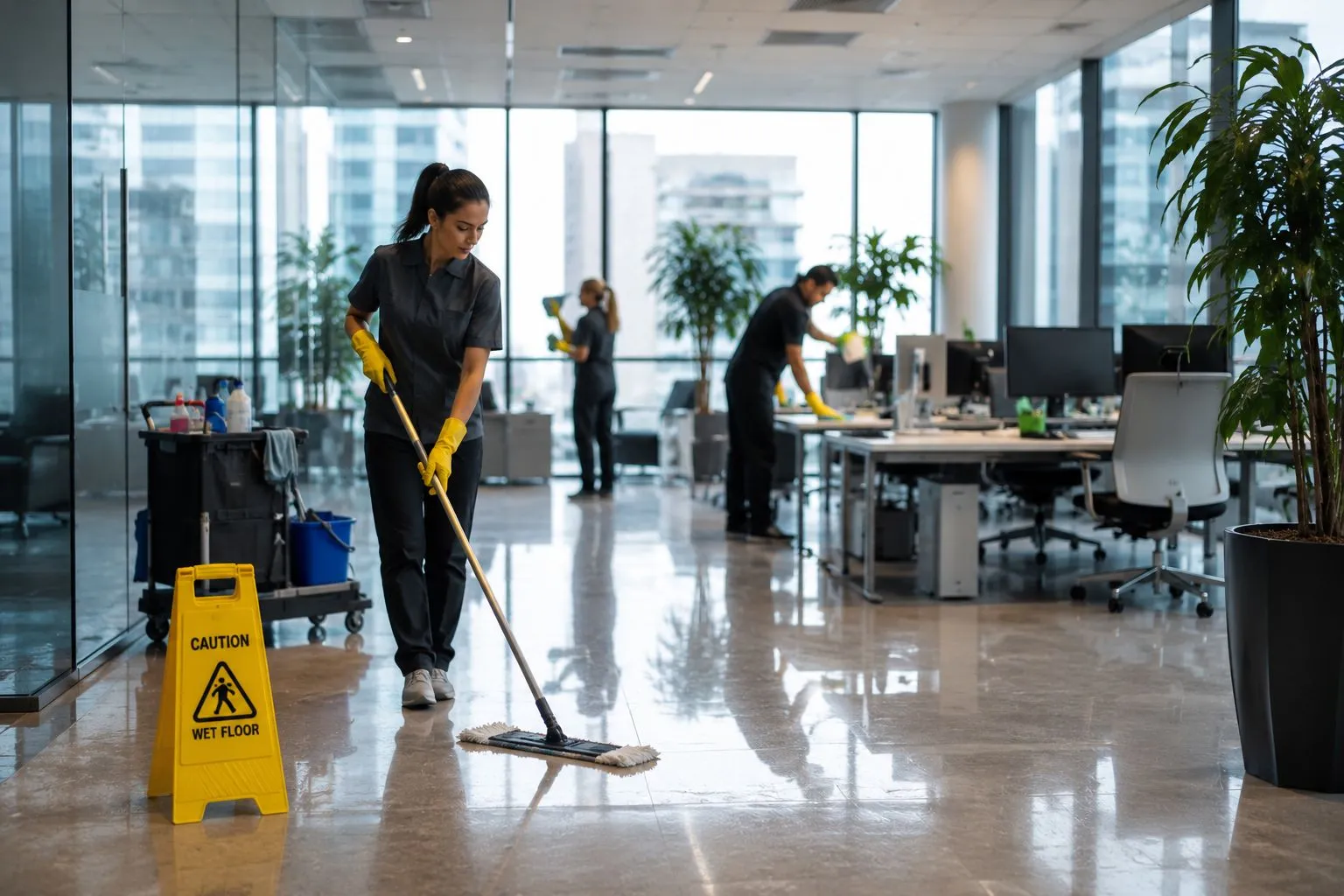 Cleaning & facility management